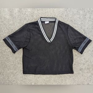 BCBGENERATION black mesh Tshirt size Medium